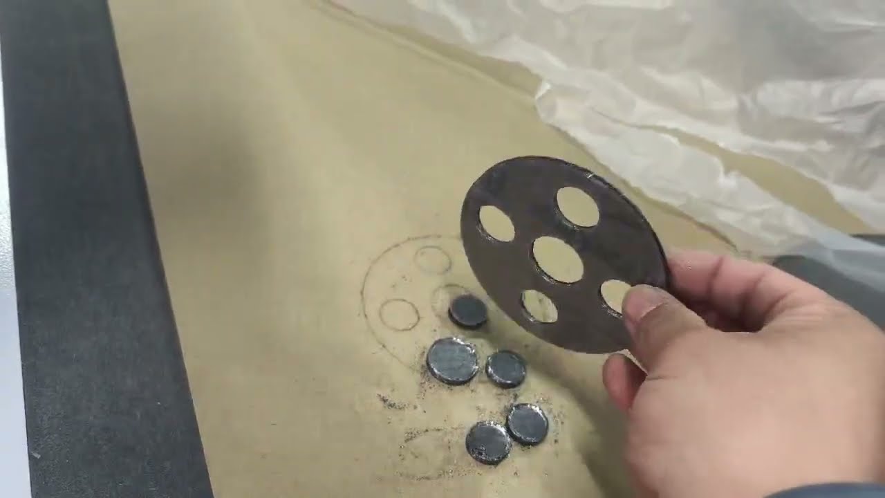 Graphite with SS Tanged Core 3mm Cutting With CNC Knife Cutter
