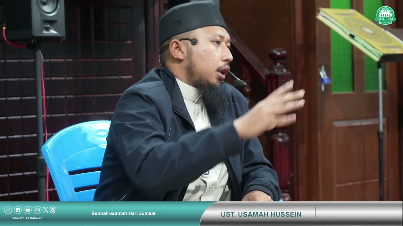 [LIVE] TAZKIRAH SUBUH ~ Sunnah-sunnah Hari Jumaat🚨🔊‼️ 13 Mac 2026 (Jumaat) || Ustaz Usamah Hussein