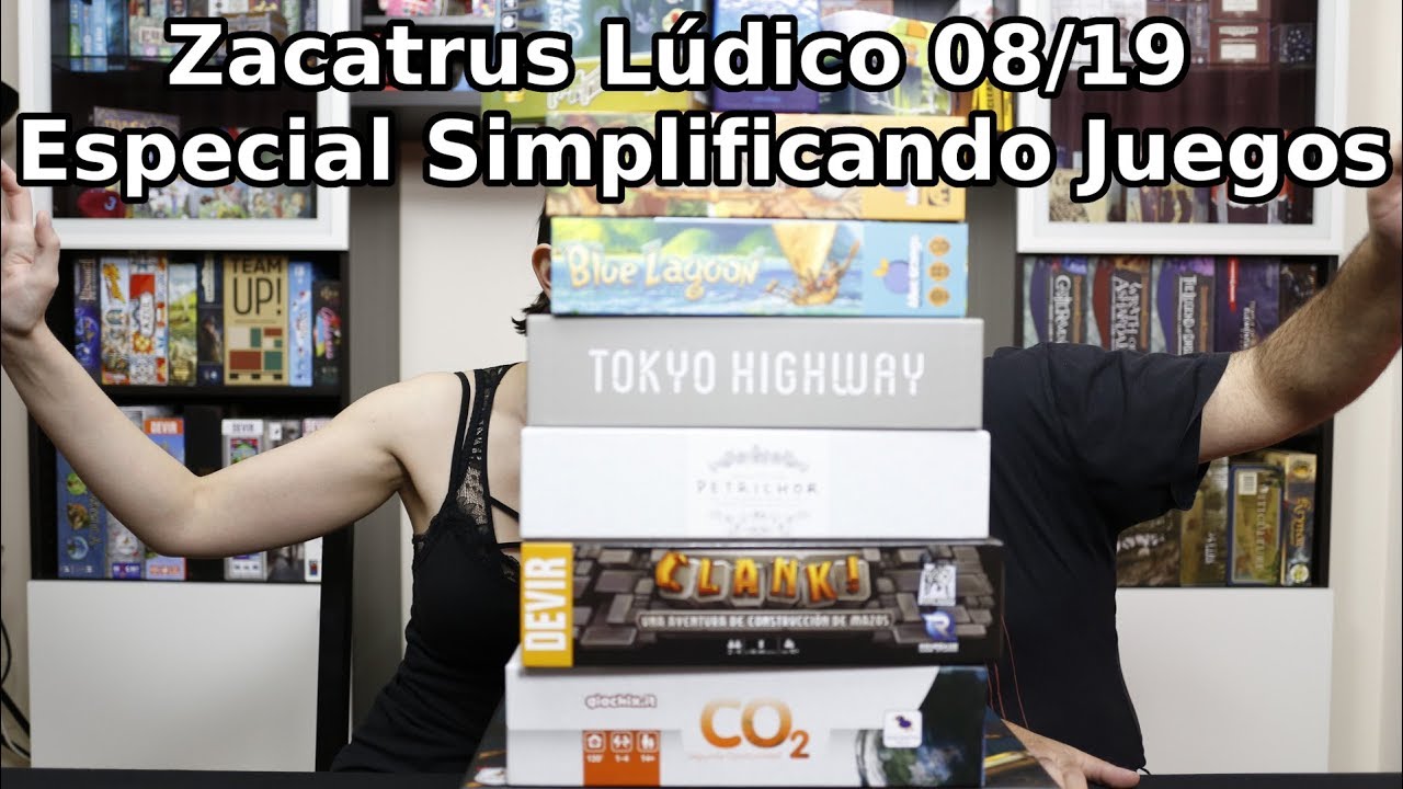 Novedades de juegos de mesa - Especial Simplificando Juegos - Zacatrus Lúdico 08/19
