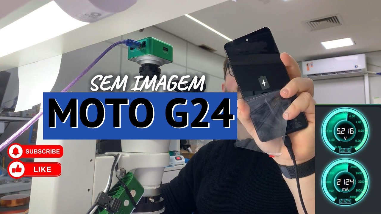 MOTO G24 SEM IMAGEM - REPARO COMPLETO