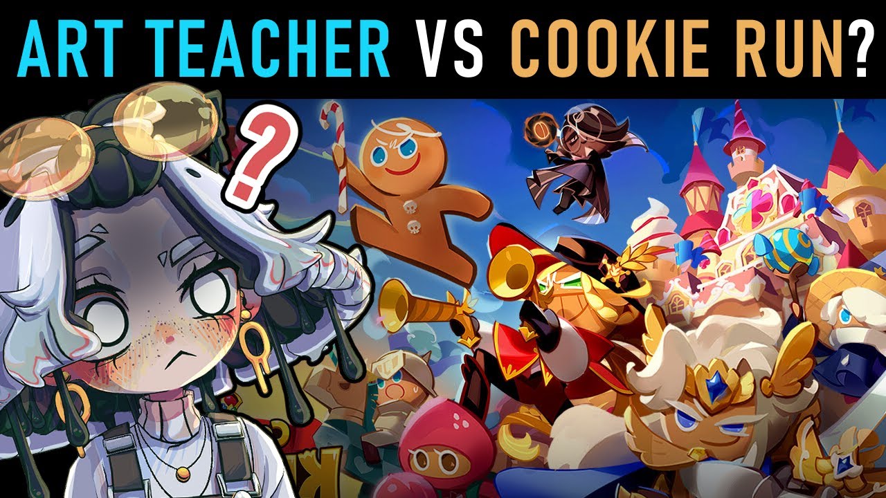 🍪🥊Cookie Run Kingdom VS Character Design Teacher 🥊🎨