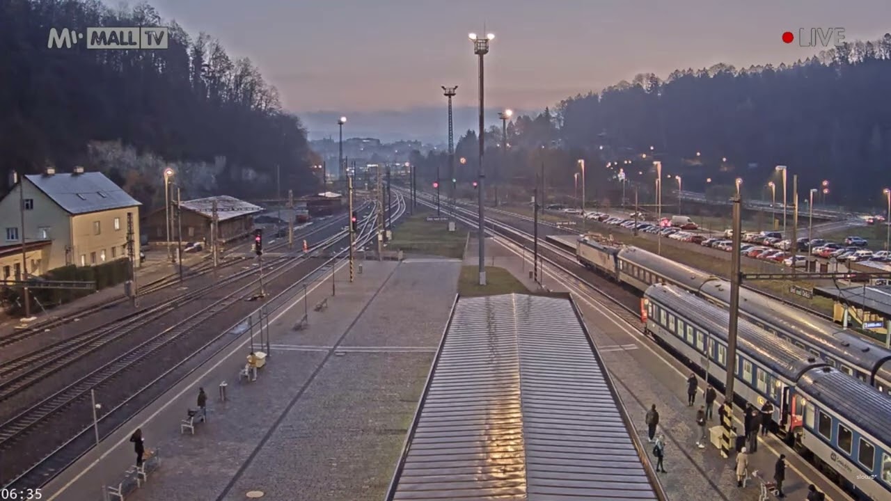 Hlášení a vlaky Ústí nad Orlicí + Zpoždění + Porucha vlaku u 2. nástupiště, 14.11.2022 [HaVIS 3]