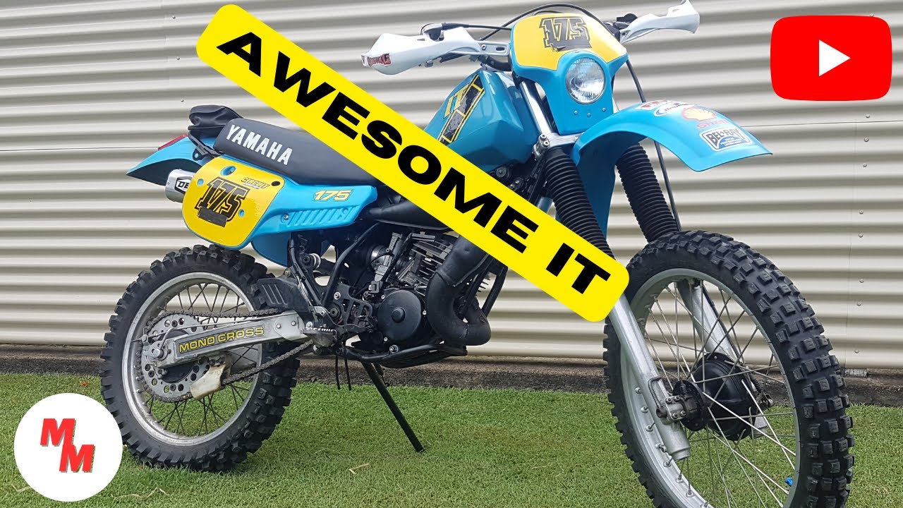 Fully restored Yamaha IT 175 1983.......Beautiful.