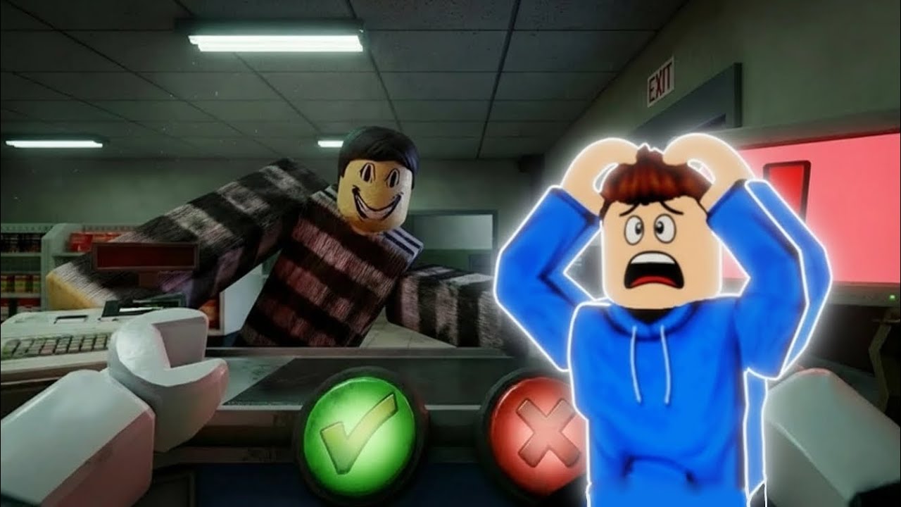 SOBREVIVA NO SUPERMERCADO NOTURNO DO ROBLOX