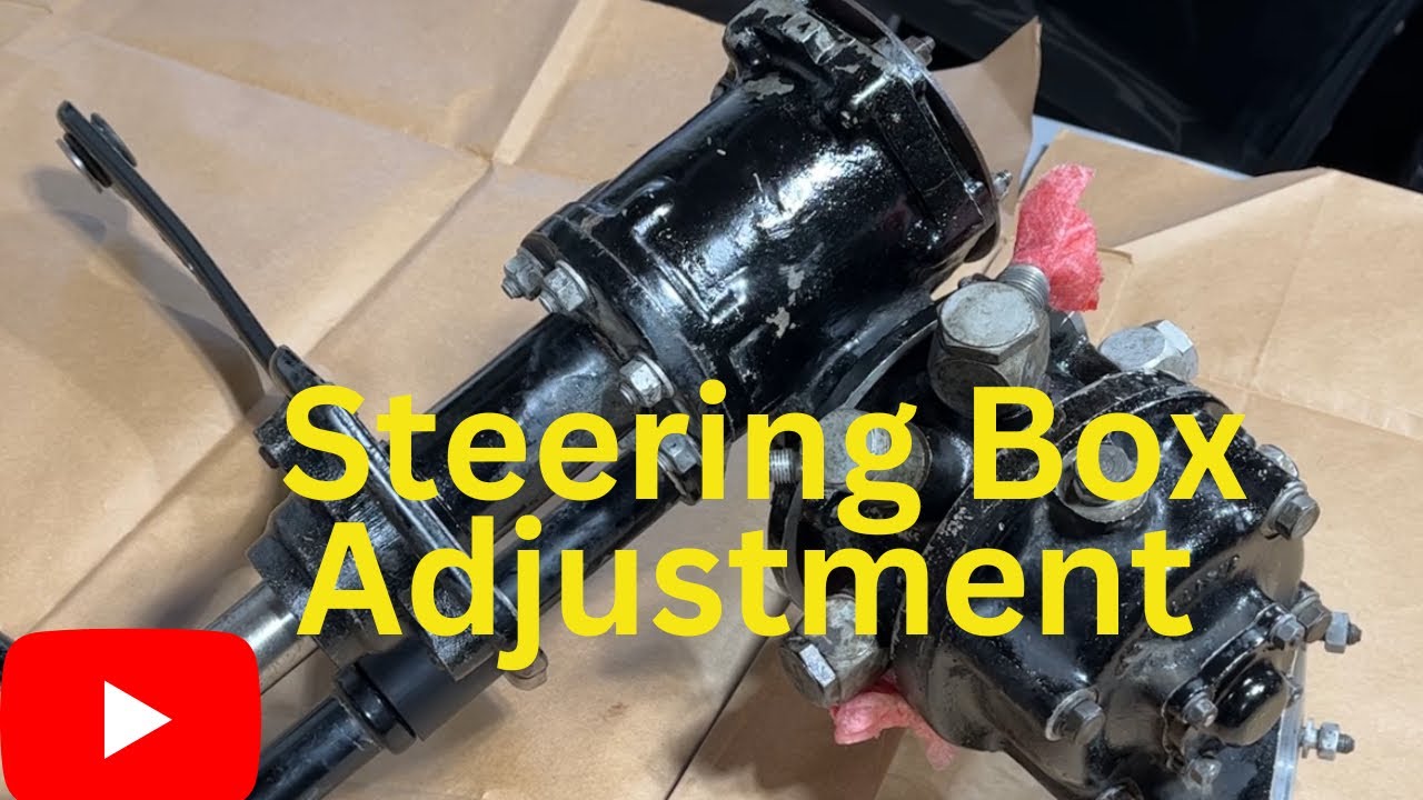 Steering Box Adjustment on 1961 Rolls Royce Silver Cloud II