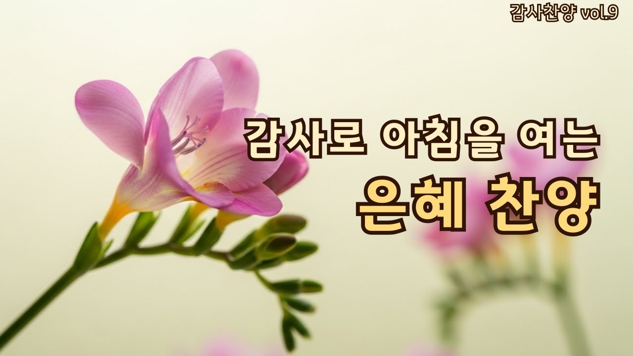 아침을 여는 평강 찬양 | 고요 속에 머무르며 | 평강의소리 #9