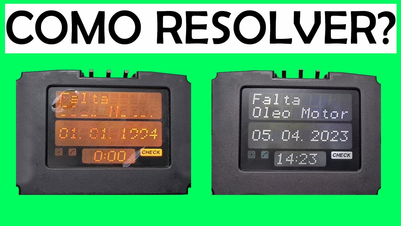 Tem como trocar a película do computador de bordo do vectra!?! MID