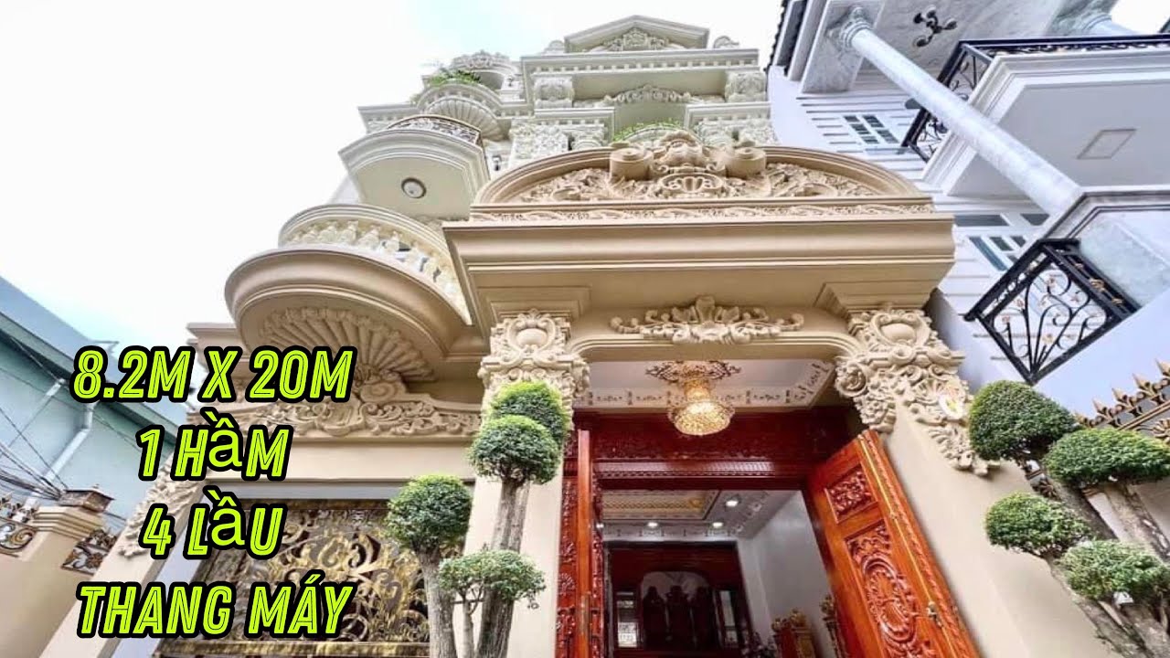 BÁN BIỆT THỰ ĐẠI GIA ĐẸP KHỦNG. Nội Thất 100% Gỗ ĐỎ CHÂU PHI độc nhất tại Gò Vấp TP Hồ Chí Minh