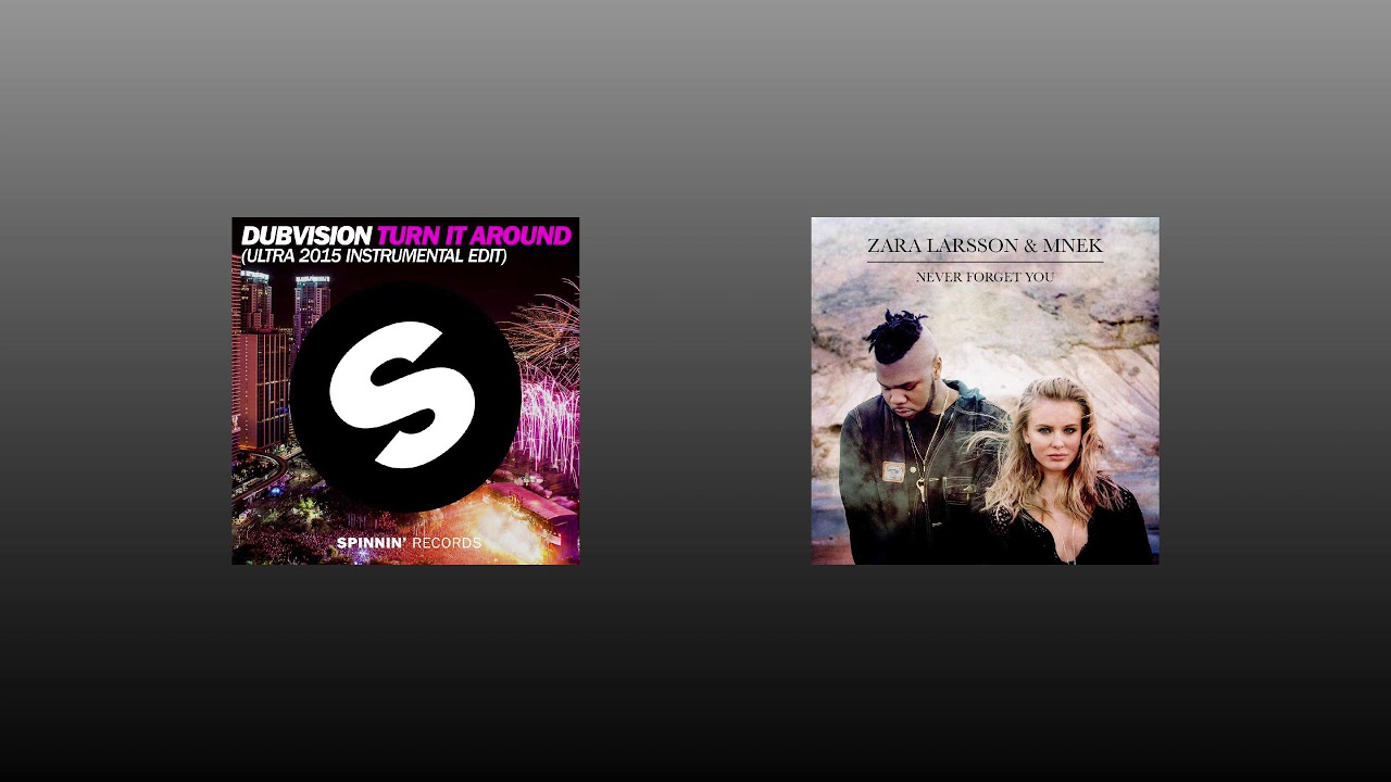 Turn It Around vs. Never Forget You (YD Mashup)