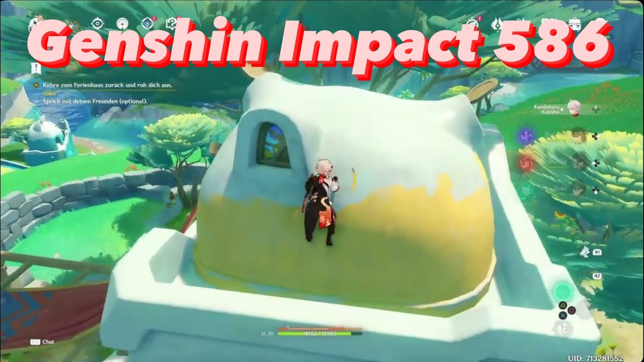 Eckstein , Eckstein , alles muss versteckt sein ? - Lets Play Genshin Impact (Deutsch , German)