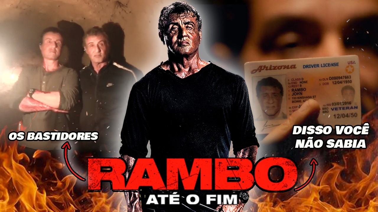 RAMBO: ATÉ O FIM(2019) - TODAS as CURIOSIDADES