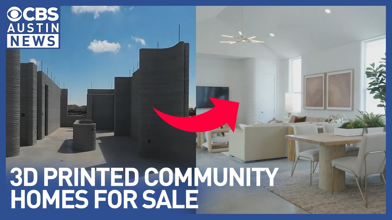 ICON and Lennar start selling homes in Texas' first 3D printed community