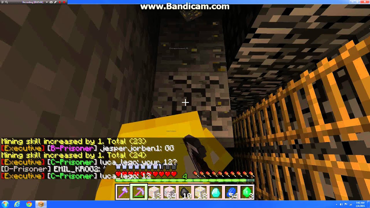 Minecraft Multiplayer Minetime - RANKUP - Prison Episode 1