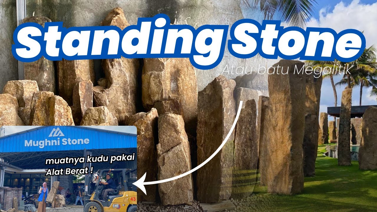 TUKANG LANDSCAPE HARUS TAU INI! Rahasia Bikin Taman Anti-Mainstream dengan Standing Stone! 💪