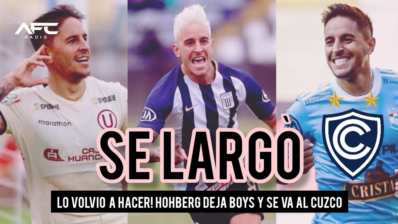Sport Boys: Alejandro Hohberg se va a Cienciano 