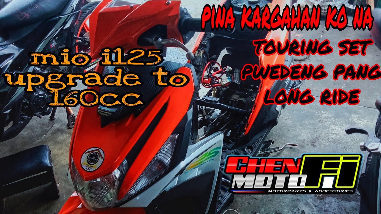 M3/Mio i125 Upgrade to 160cc/ gawang CHENMOTO FI