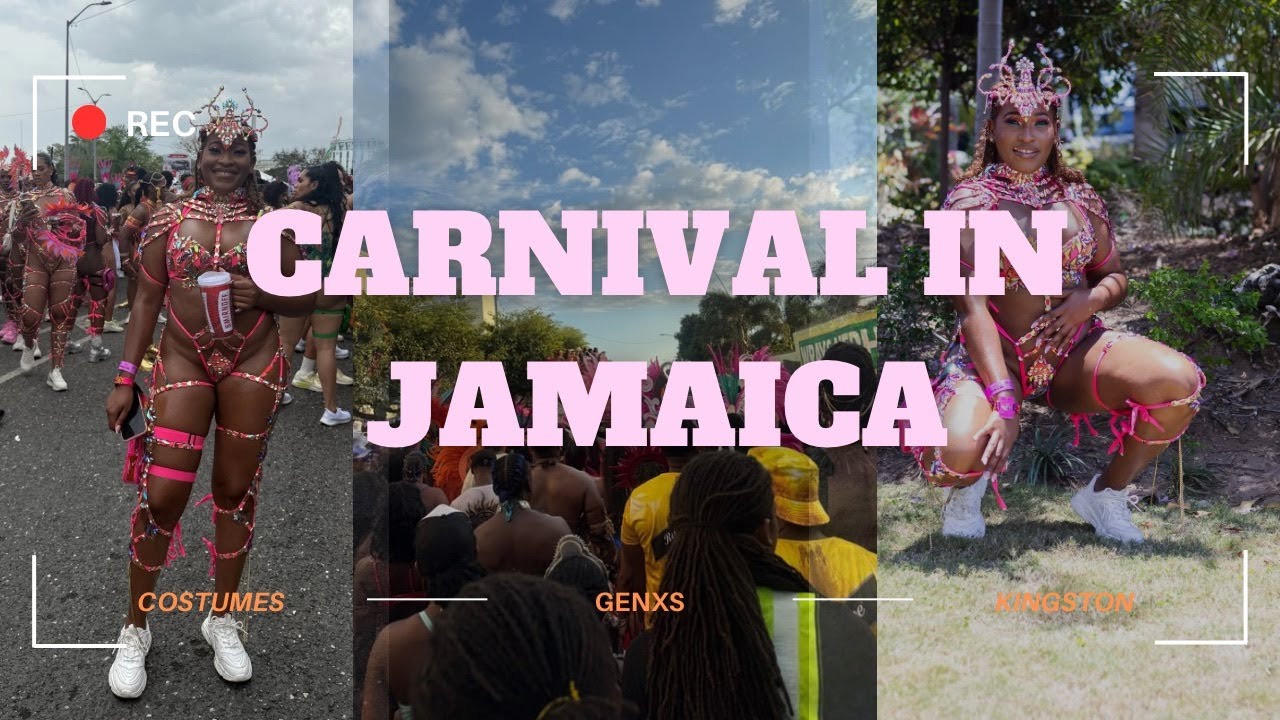 Jamaica Carnival 2025 Vlog🇯🇲 | First-Time Masquerader GRWM + GenXs & Carnival Glam Hub💄