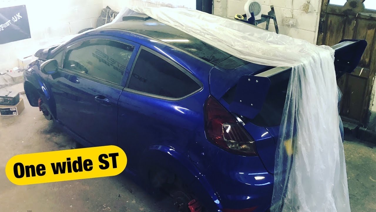 Going Airtec wide body on the fiesta ST180