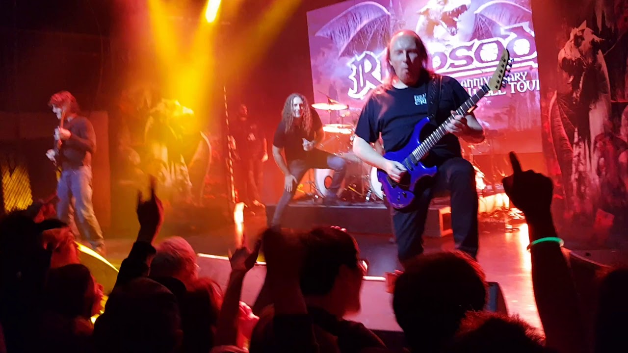 Rhapsody of fire live in seoul, korea - 02 - Wisdom of the Kings (랩소디 홍대 내한공연)