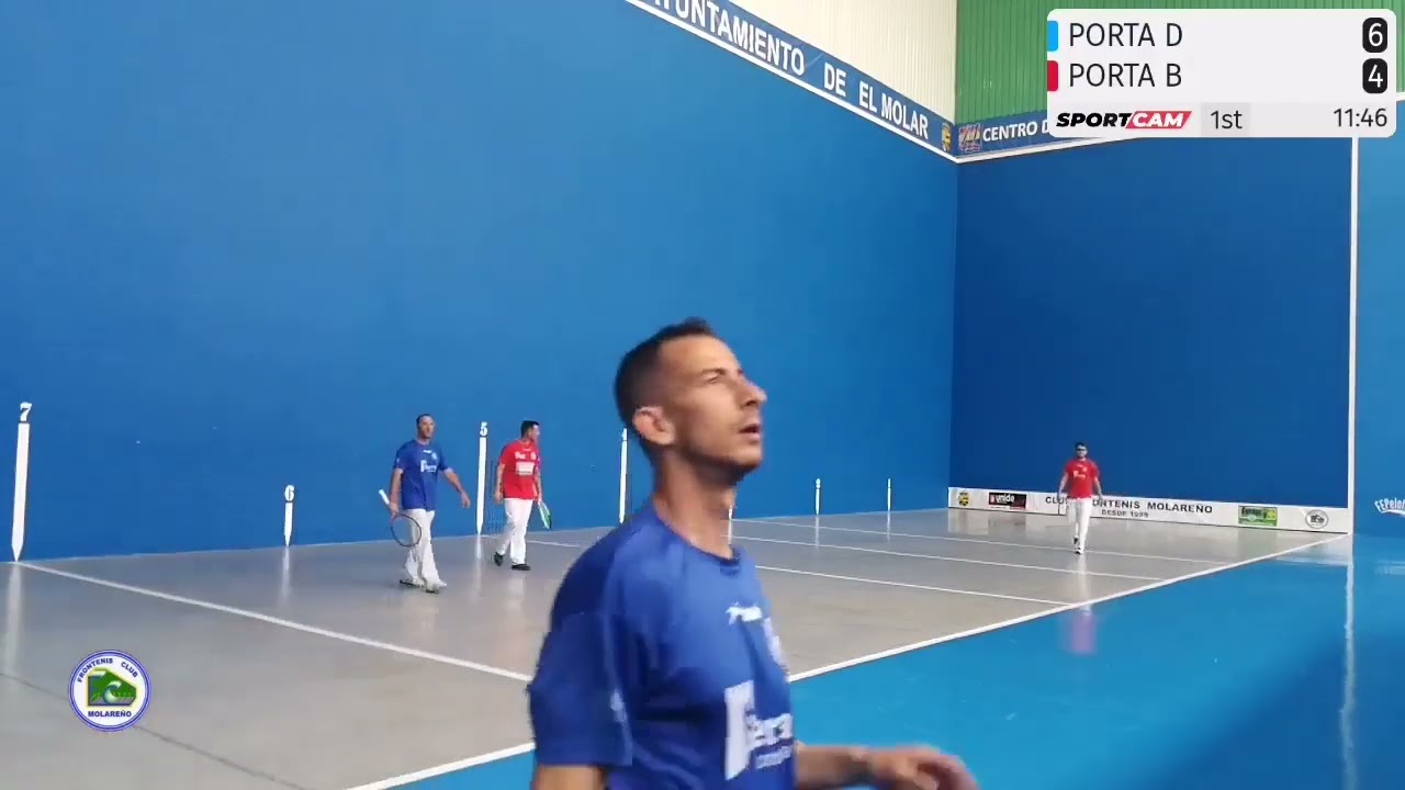 Campeonato de España de Clubes Frontenis PRE 2022 || 1/8 HONOR || Portacoeli D vs Portacoeli B