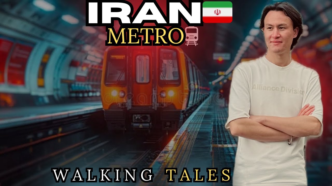 First Time in Tehran Metro 🇮🇷|| Walking Tales || Iran Street || 
