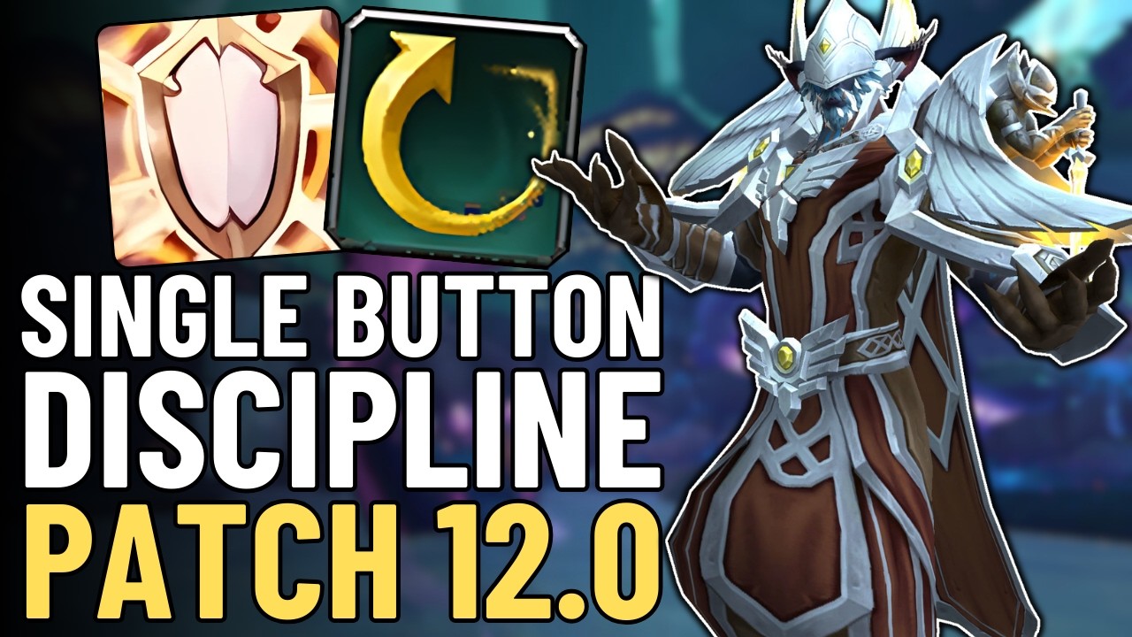 One Button Discipline Priest Guide | SBA Healer Build for WoW Midnight