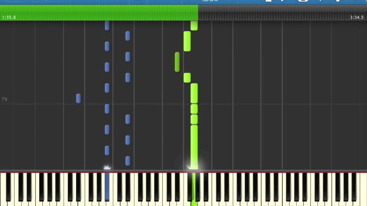 Asking Alexandria - Someone Somewhere PIANO TUTORIAL - synthesia - BEpiano