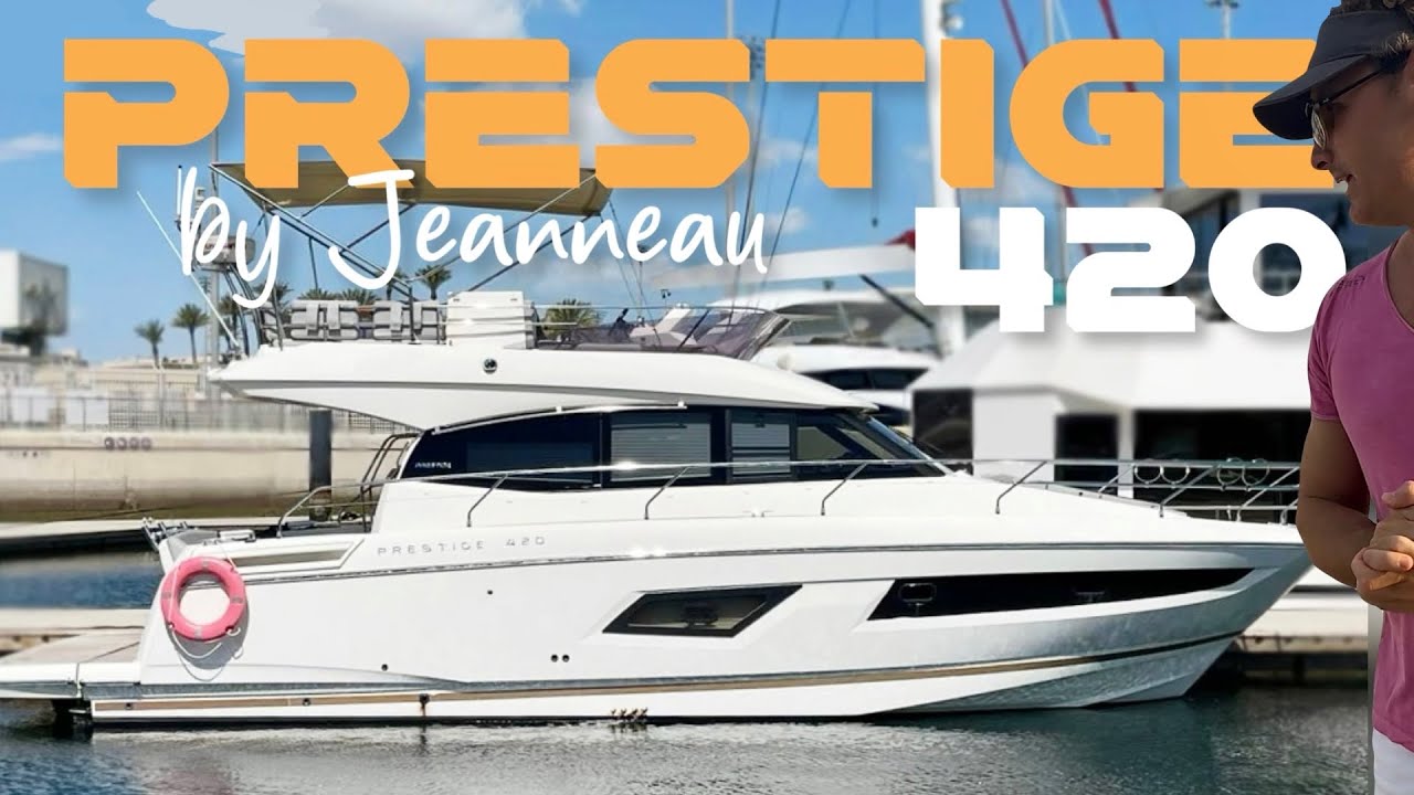 2016 PRESTIGE 420 Flybridge Yacht Tour