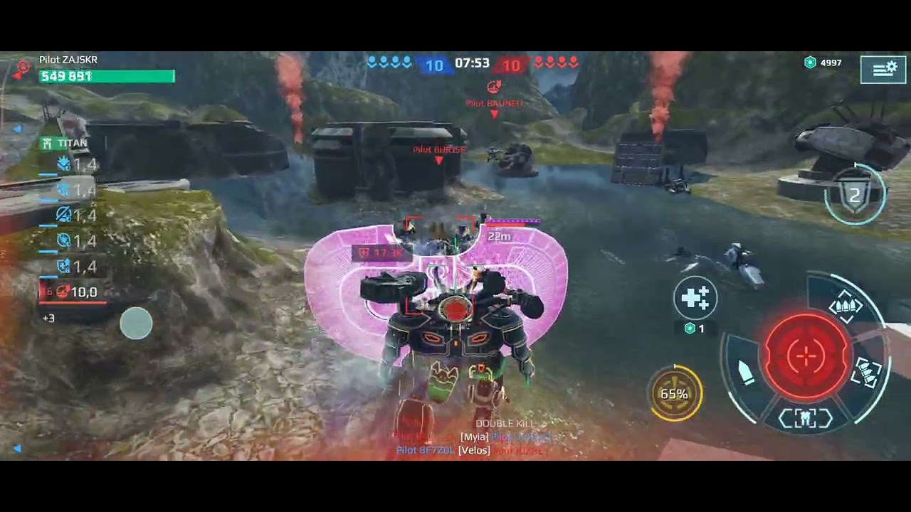 War robots test 