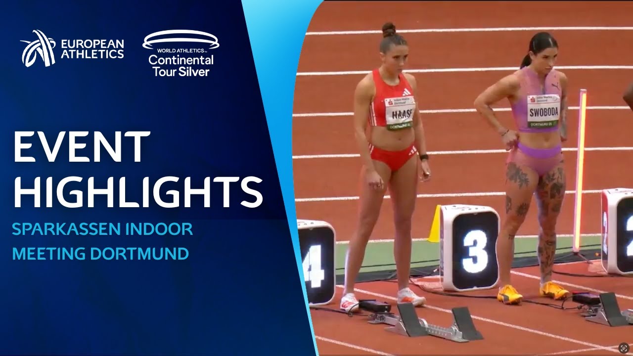 Swoboda Back to Winning Ways! 🔥 | Sparkassen Indoor Meeting Dortmund Highlights