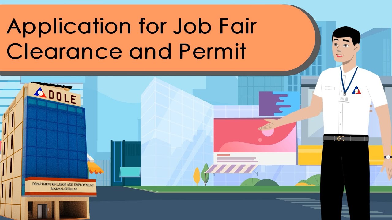 DOLE XI Key Frontline Service: Application for Job Fair Clearance and Permit (English Version)