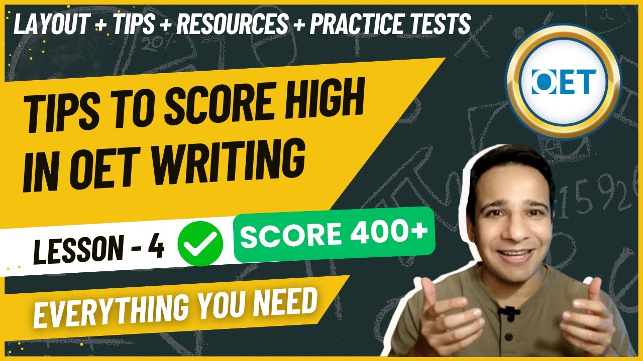 OET Writing Tips 2025 | Everything You Need to Pass the Writing Test (with all resources)
