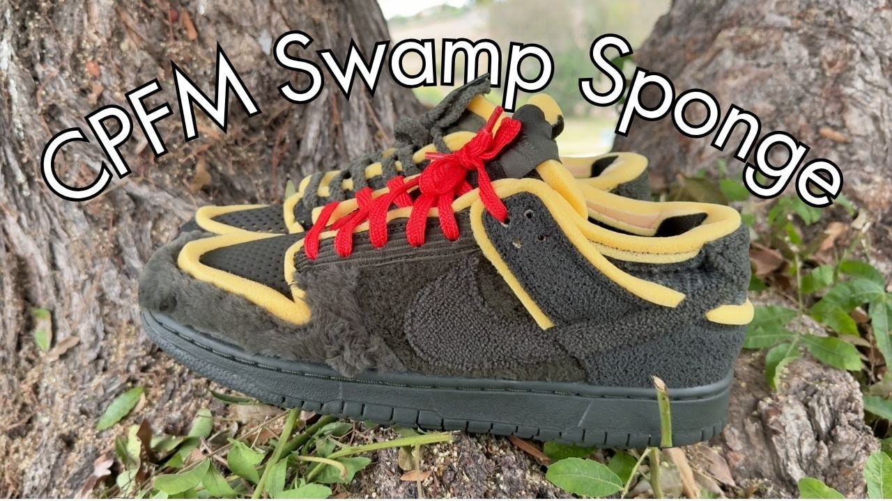 Обзор кроссовок CPFM x Nike Swamp Sponge Dunk Low и их использование в пеших прогулках