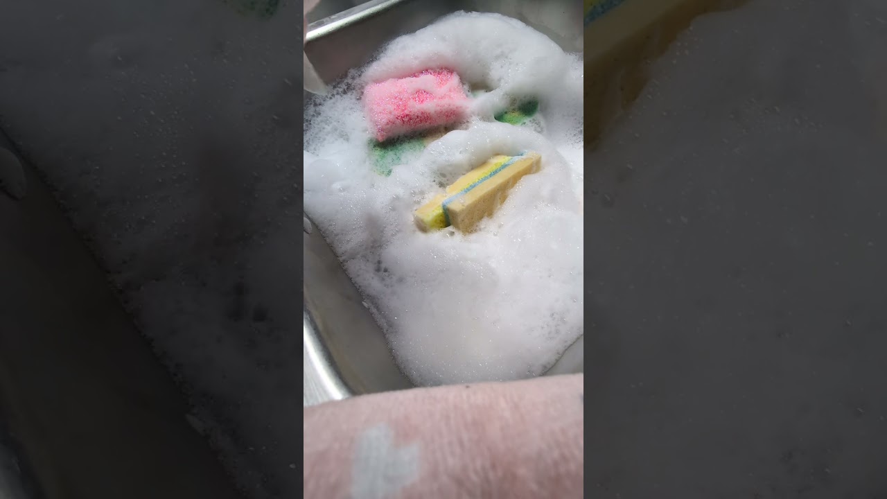 Sponge squeezing #Asmr 