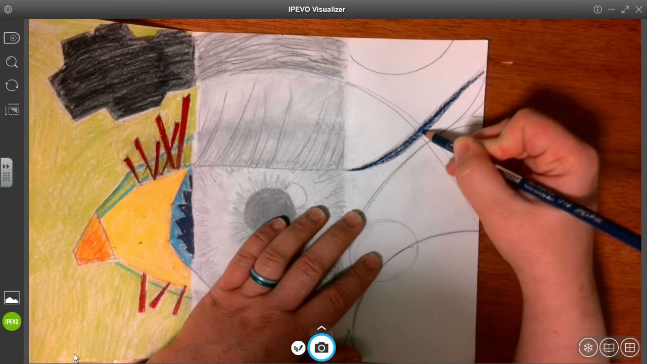 How to apply color to your Non Objective portion of the eye