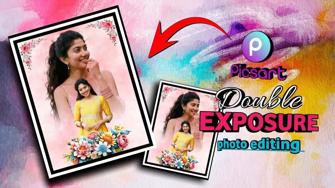 Amazing Double Exposure Photo Editing | PicsArt Tutorial 🔥