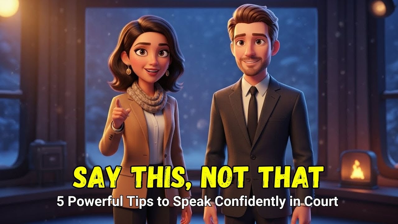 5 Powerful Tips to Speak Confidently in Court | Bella Daily English
