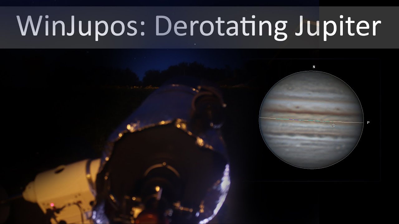 WinJupos Derotation: More planetary details on Jupiter