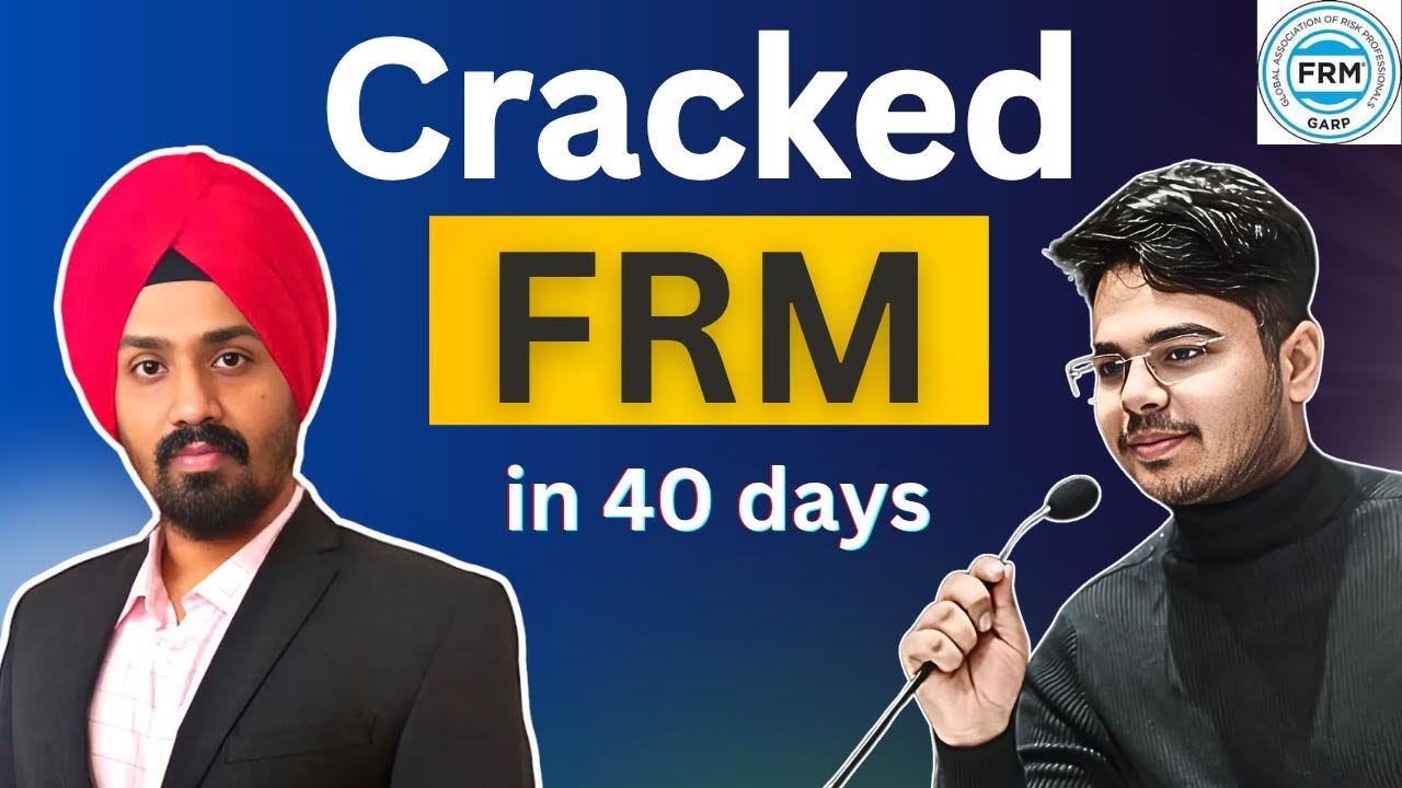 Can You Pass FRM Part 2 in 40 Days? This IIM Student Did It!