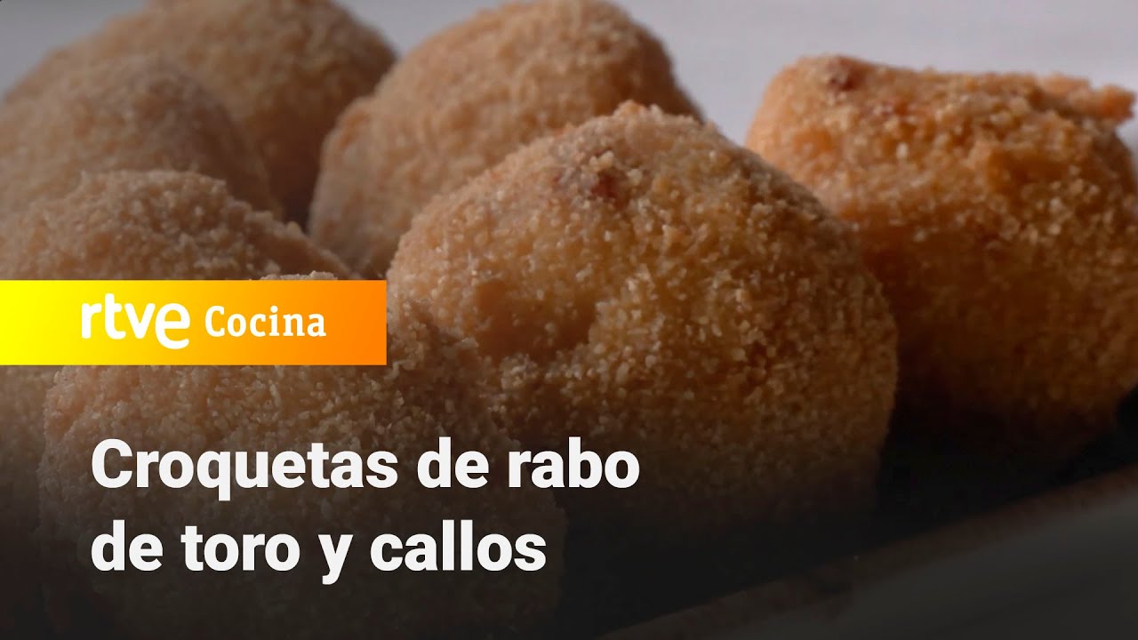 Croquetas de rabo de toro y callos - Aqu&iacute; la Tierra | RTVE Cocina