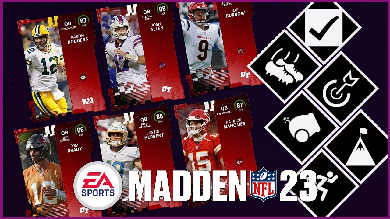 The BEST QUARTERBACKS + ABILITIES In Madden 23 Ultimate Team Day One!