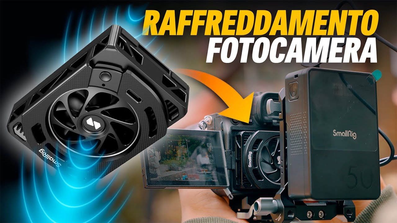 Come evitare il surriscaldamento della fotocamera: Ventola SmallRig - Recensione