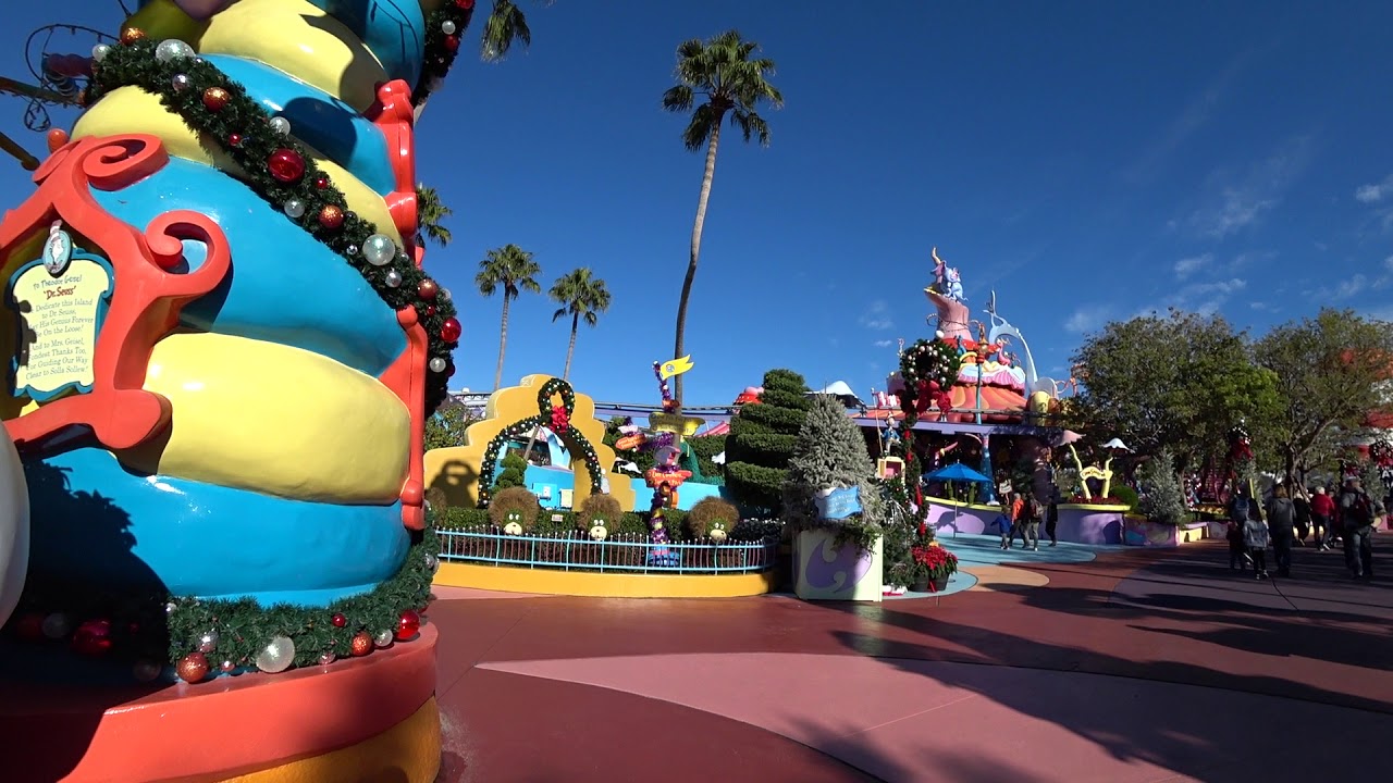 Island of adventure Décember 2018 Tour and Overview Universal Studio Orlando