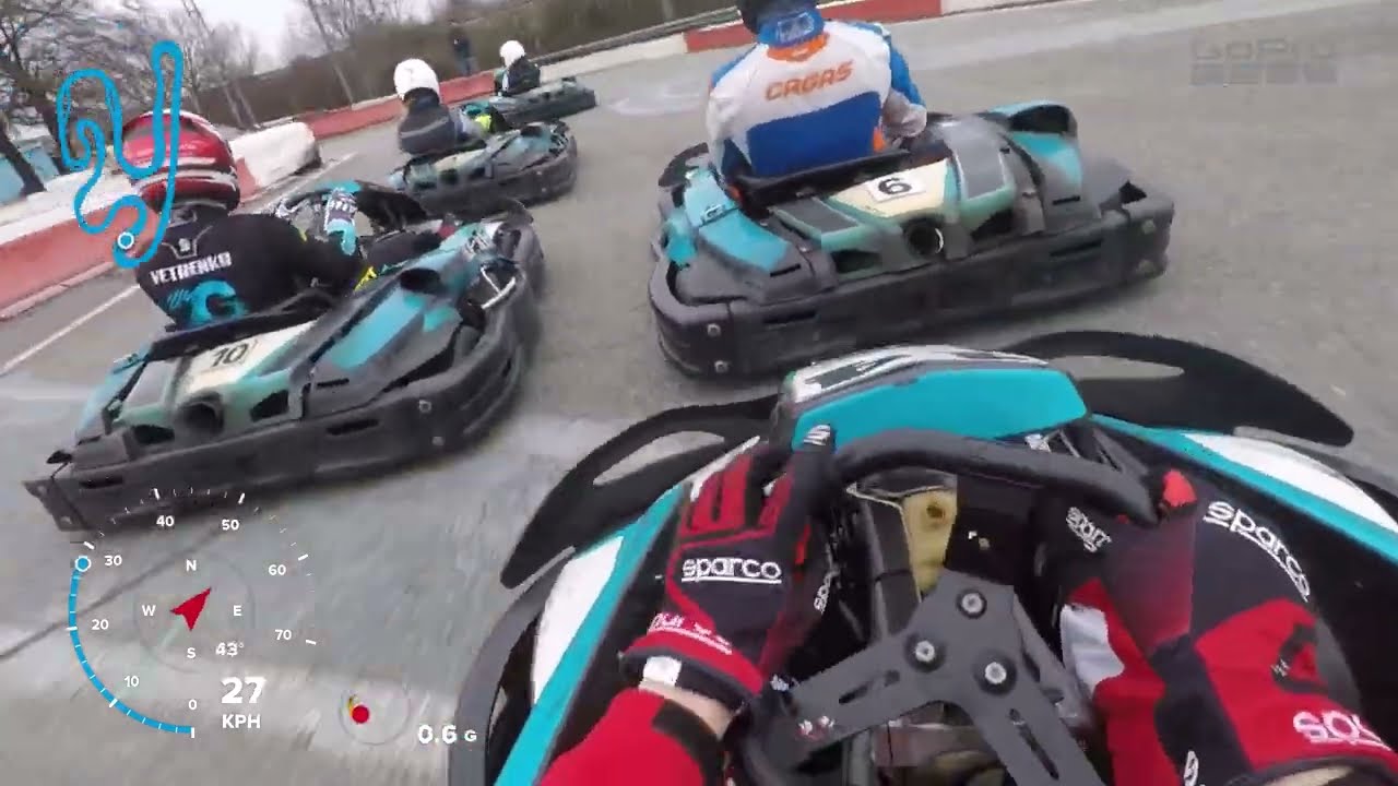 Nejhorší závod. Motokáry Modřice Sprint race 28.1.2023