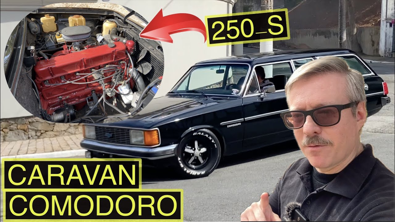 CARAVAN COMODORO: rodas de época e 250-S na clássica perua