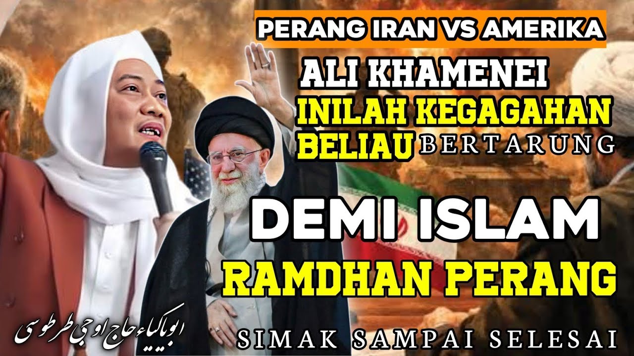 🔴 SYAHIDNYA ALI KHAMENEI - ABUYA UCI BONGKAR KEGAGAHAN IRAN