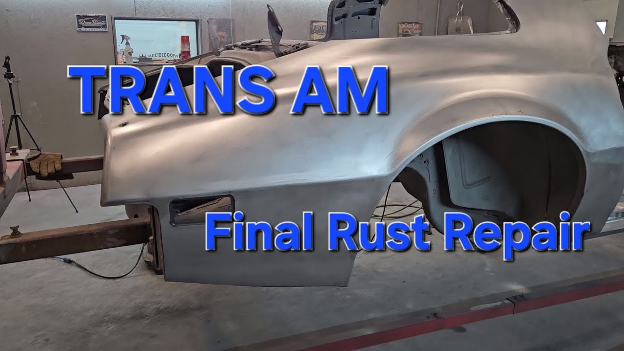 Trans Am Окончательный ремонт ржавчины