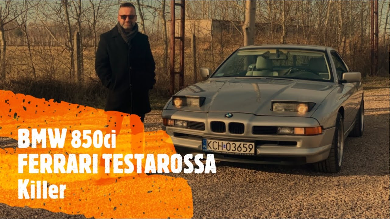 BMW 850Ci E31 - FERRARI Testarossa Killer | Adam Kunc