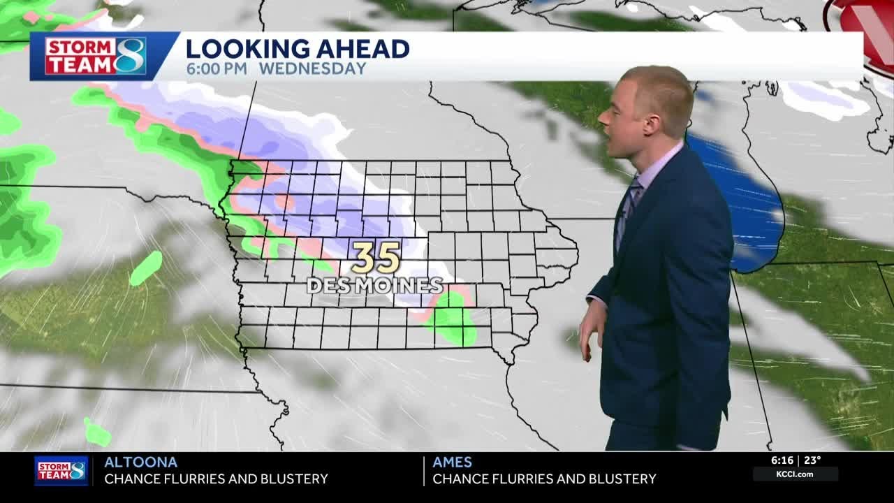 Blustery cold Sunday ahead