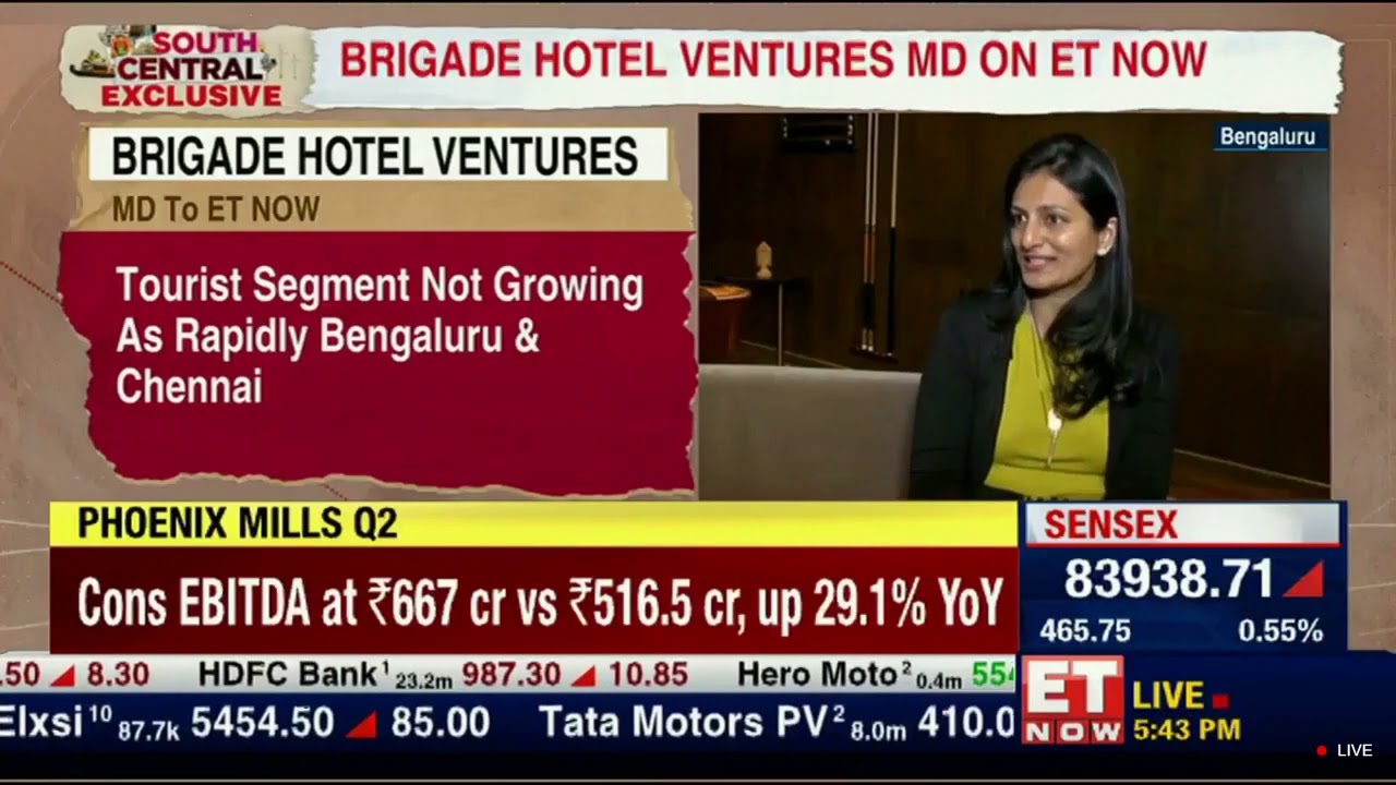 Nirupa Shankar, Joint Managing Director, Brigade Group | ETNow | October 31, 2025